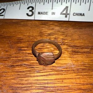 Copper Indian Head Ring